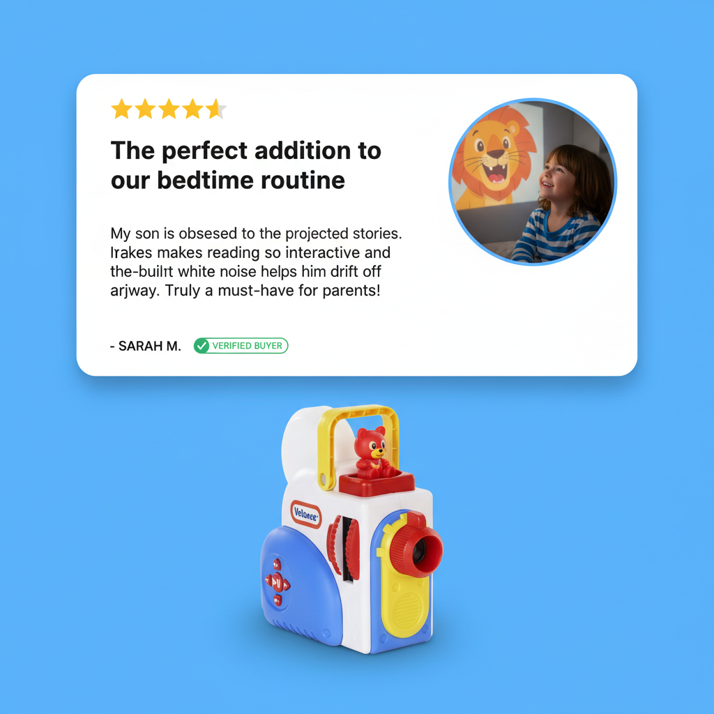 Velance™ StoryMate – Interactive Storytelling & Music Player